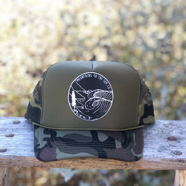 Big Sur Coast Trucker Hats* – Mountains to the Sea Co